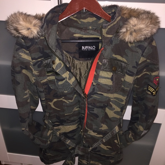 Buffalo David Britton Camo Jacket - Picture 2 of 6